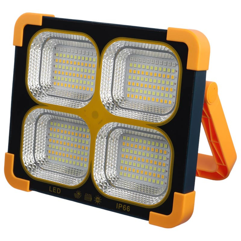 پروژکتور سیار شارژی و پاور بانک خورشیدی Led Solar Light