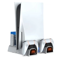فن خنک کننده و شارژر دسته بازی PS5 دابی TP5-1511