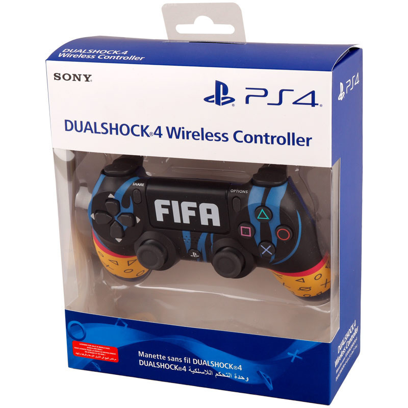 دسته بی سیم SONY PlayStation 4 DualShock 4 High Copy طرح FIFA کد 3