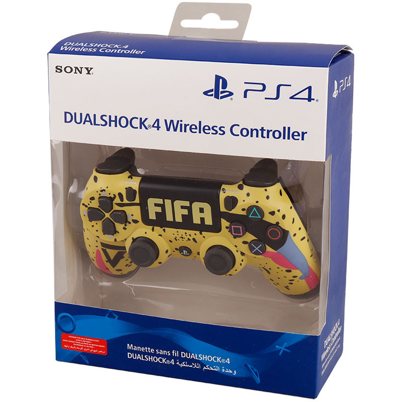 دسته بی سیم SONY PlayStation 4 DualShock 4 High Copy طرح FIFA کد 4