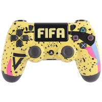 دسته بی سیم SONY PlayStation 4 DualShock 4 High Copy طرح FIFA کد 4