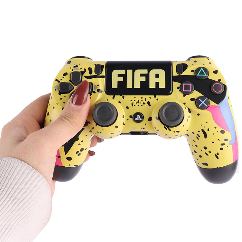 دسته بی سیم SONY PlayStation 4 DualShock 4 High Copy طرح FIFA کد 4