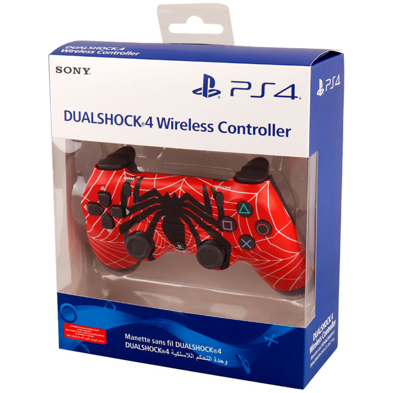 دسته بی سیم SONY PlayStation 4 DualShock 4 High Copy طرح Spider Man کد 5