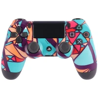 دسته بی سیم SONY PlayStation 4 DualShock 4 High Copy طرح فانتزی