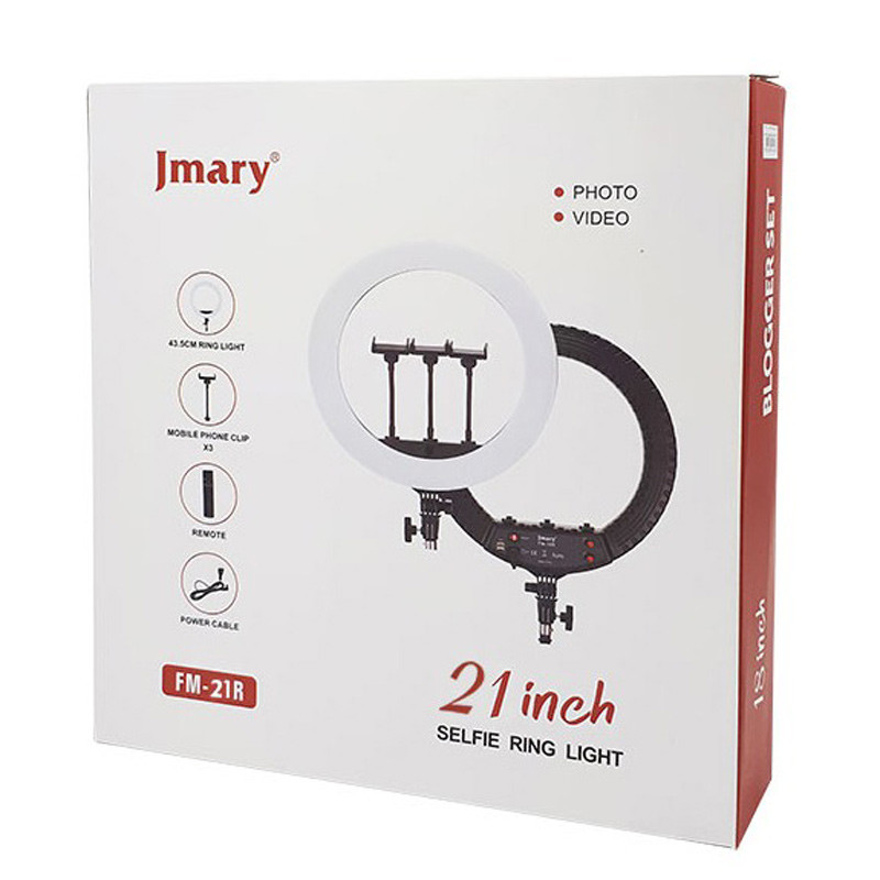 رینگ لایت "Jmary FM-21R 21