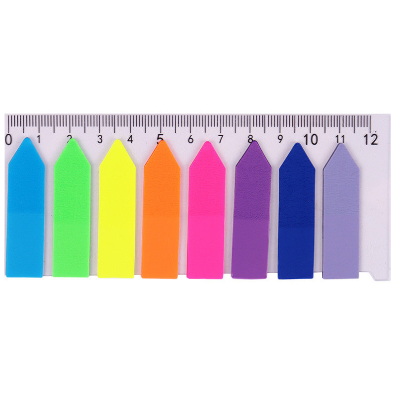 کاغذ یادداشت چسب دار طرح فلش Xing Li 4.3*1.1cm بسته 8 عددی
