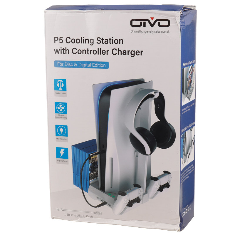 خنک کننده و شارژر دسته Oivo IV-P5249 PS5
