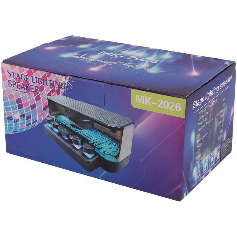 اسپیکر بلوتوثی رم و فلش خور MK-2026