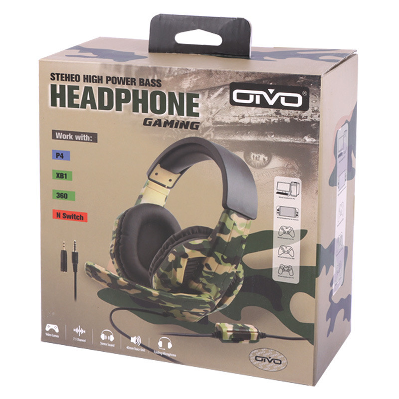 هدست گیمینگ سیم دار OIVO IV-X1012