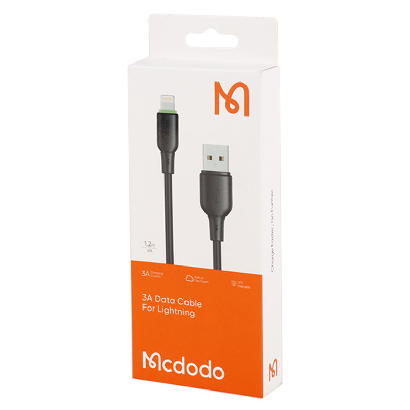 کابل آیفونی فست شارژ Mcdodo CA-4741 3A 1.2m