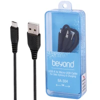 کابل میکرو یو اس بی فست شارژ Beyond BA-304 2.0A 1m