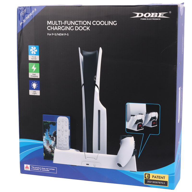 خنک کننده و شارژر دسته Dobe P-5 TP5-3532B PS5 /PS5 Slim