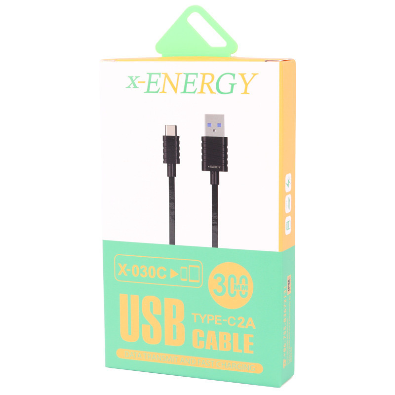 کابل تایپ سی فست شارژ X-Energy X-030C 2A 3m