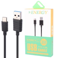 کابل تایپ سی فست شارژ X-Energy X-030C 2A 3m
