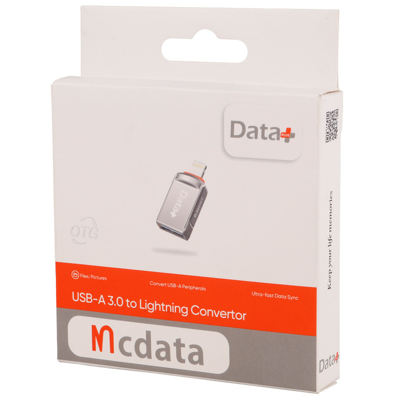 تبدیل DATA+ Mcdata OTG USB To Lightning