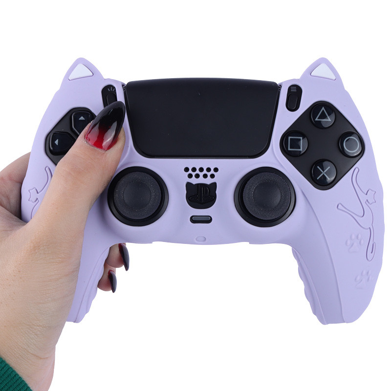روکش دسته بازی PS5 طرح گربه ای