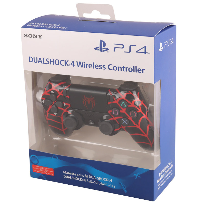 دسته بی سیم SONY PlayStation 4 DualShock 4 High Copy طرح Spider Man کد 6