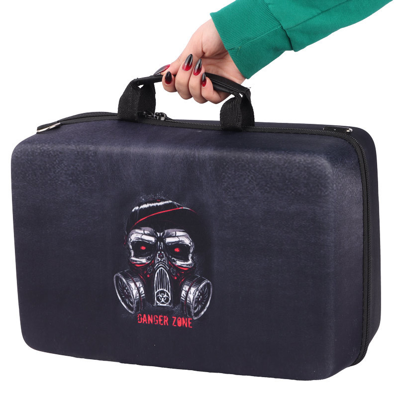 کیف کنسول بازی PS5 Slim طرح Danger Zone
