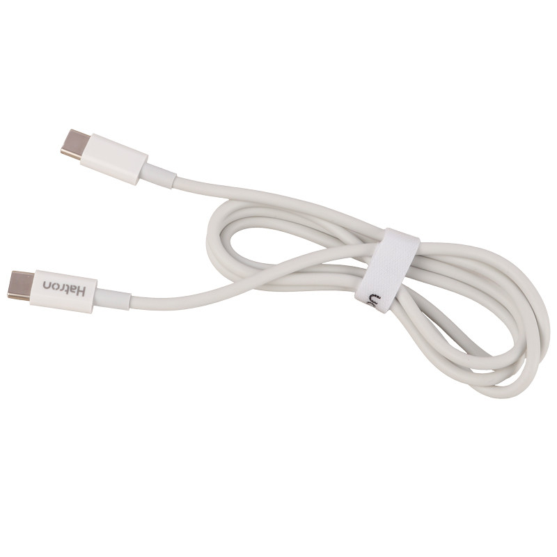 کابل تبدیل فست شارژ Hatron HC199CC Type-C To Type-C 5A PD QC 1m