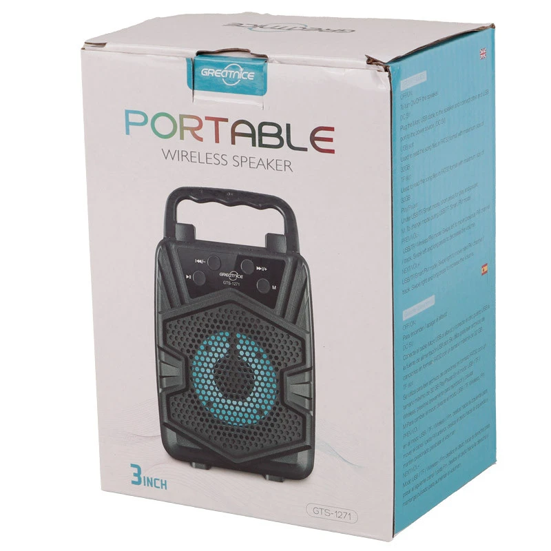 اسپیکر بلوتوثی رم و فلش خور Greatnice GTS-1271