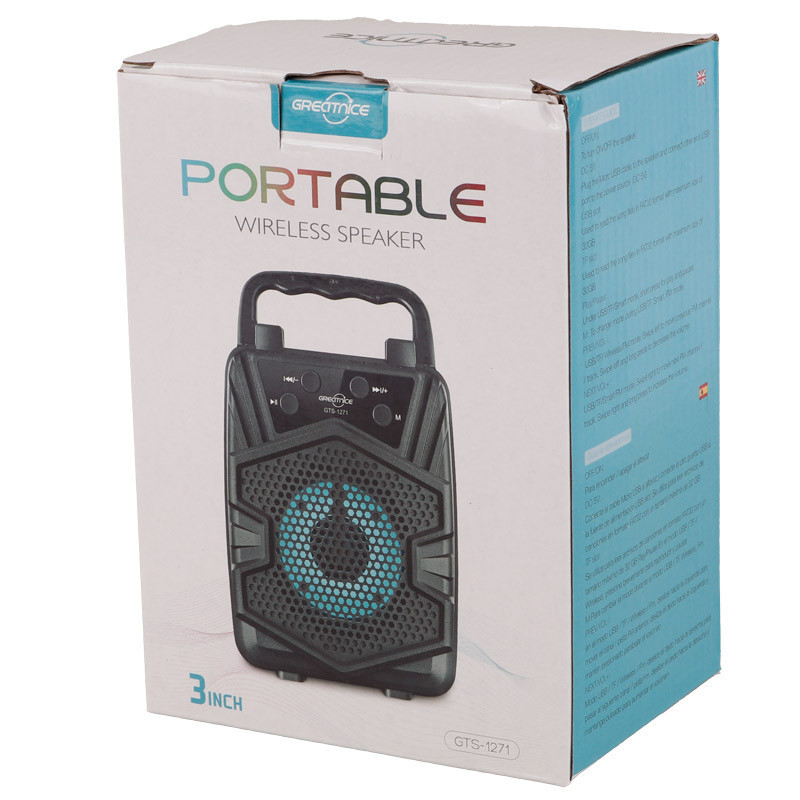 اسپیکر بلوتوثی رم و فلش خور Greatnice GTS-1271