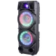 اسپیکر چمدانی بلوتوثی رم و فلش خور Sing-E ZQS8210 + میکروفون و ریموت کنترل