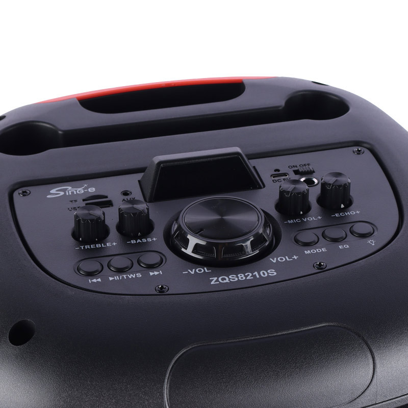 اسپیکر چمدانی بلوتوثی رم و فلش خور Sing-E ZQS8210S