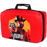 کیف کنسول بازی PS5 Slim طرح Red Dead Redemption 2