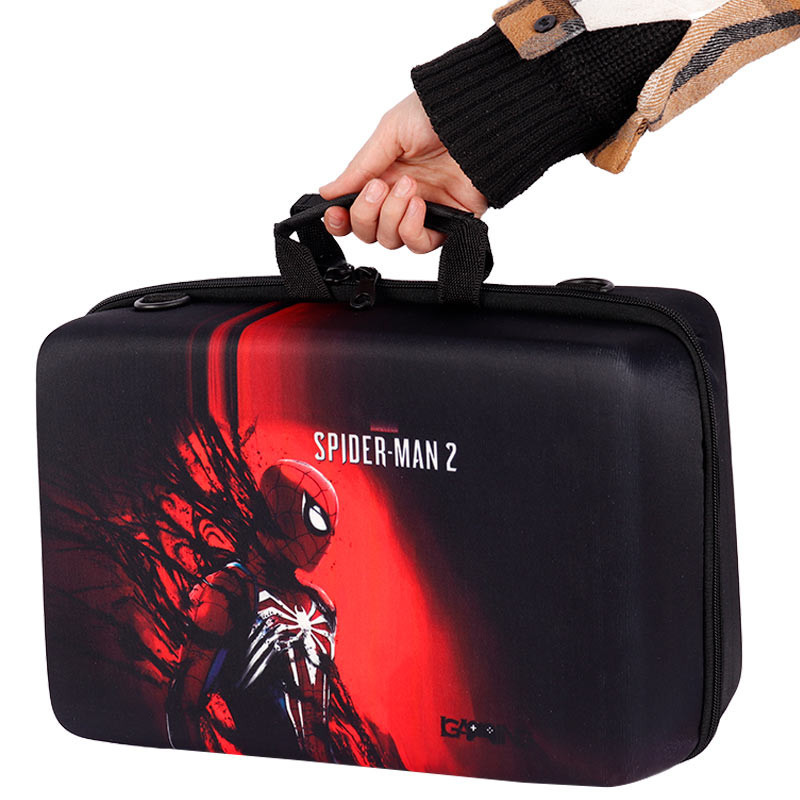 کیف کنسول بازی PS5 Slim طرح Spider Man 2 کد 4