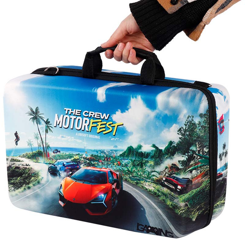 کیف کنسول بازی PS5 Slim طرح The Crew Motorfest کد 2