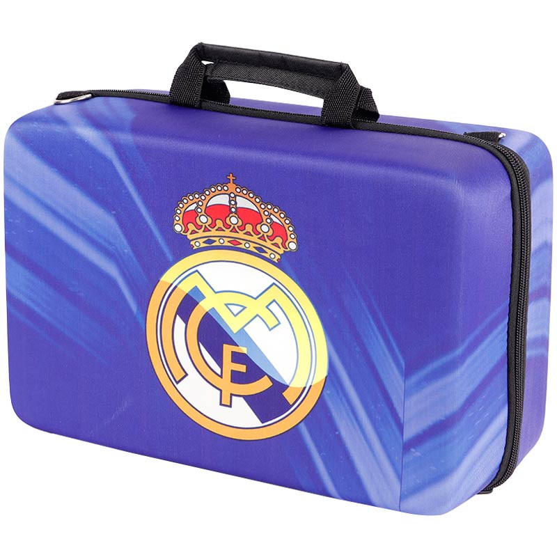 کیف کنسول بازی PS5 Slim طرح Real Madrid