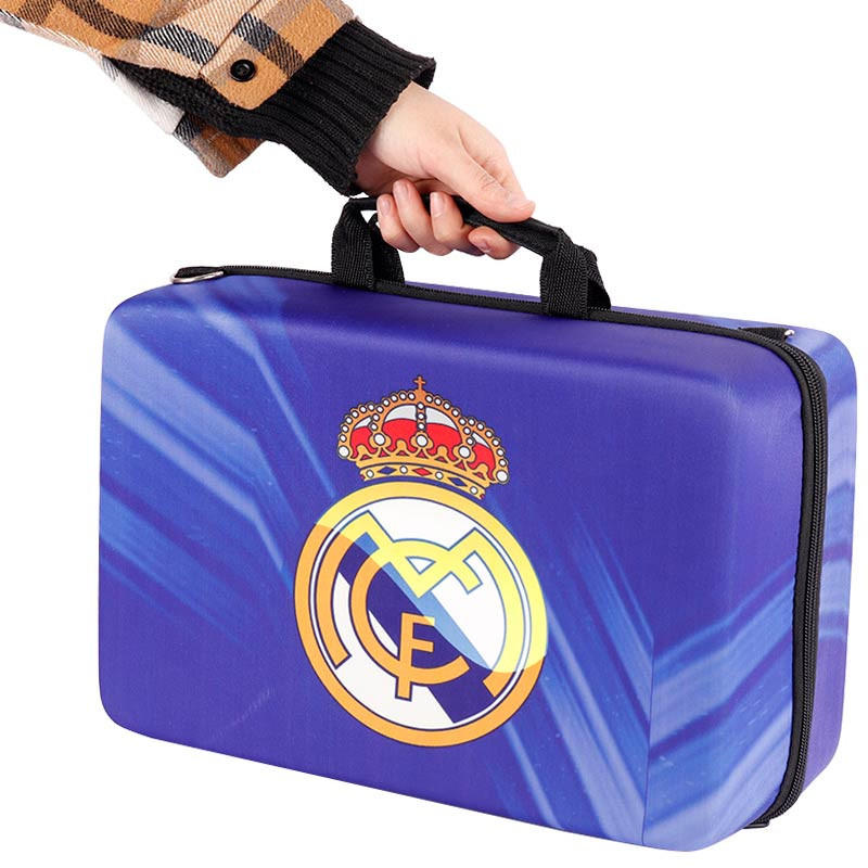 کیف کنسول بازی PS5 Slim طرح Real Madrid