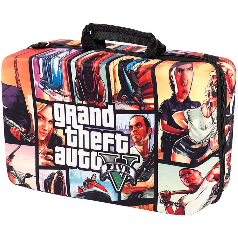 کیف کنسول بازی PS5 Slim طرح GTA V کد 3