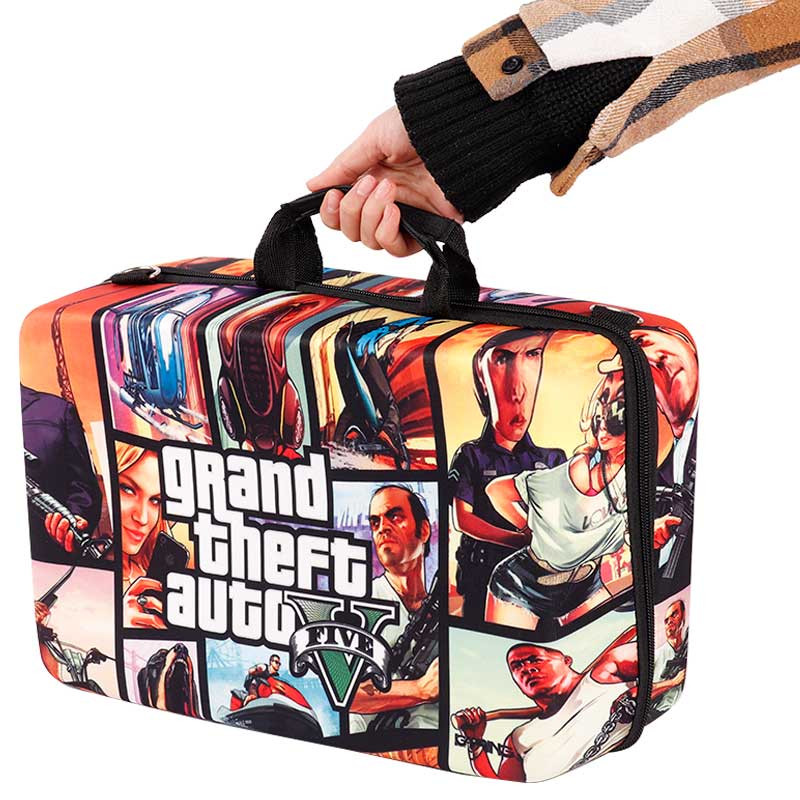 کیف کنسول بازی PS5 Slim طرح GTA V کد 3