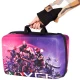 کیف کنسول بازی PS5 Slim طرح Games زمینه بنفش