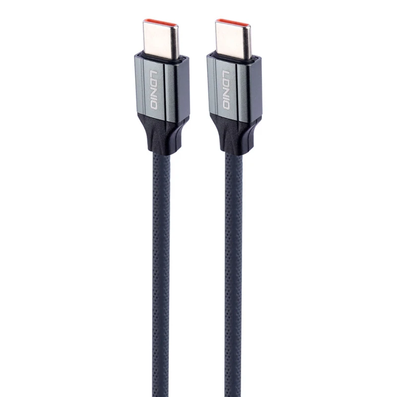 کابل تبدیل فست شارژ Ldnio LC441C Type-C to Type-C PD 65W 1m