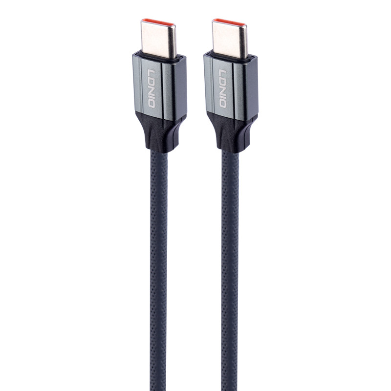 کابل تبدیل فست شارژ Ldnio LC441C Type-C to Type-C PD 65W 1m