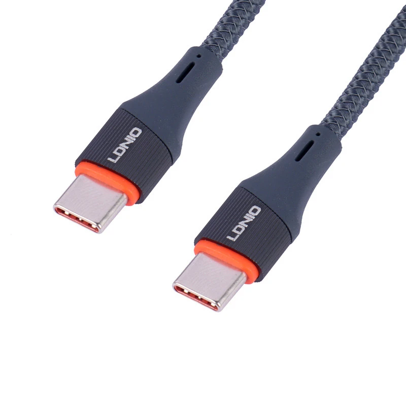 کابل تبدیل فست شارژ Ldnio LC631C Type-C to Type-C PD 65W 1m