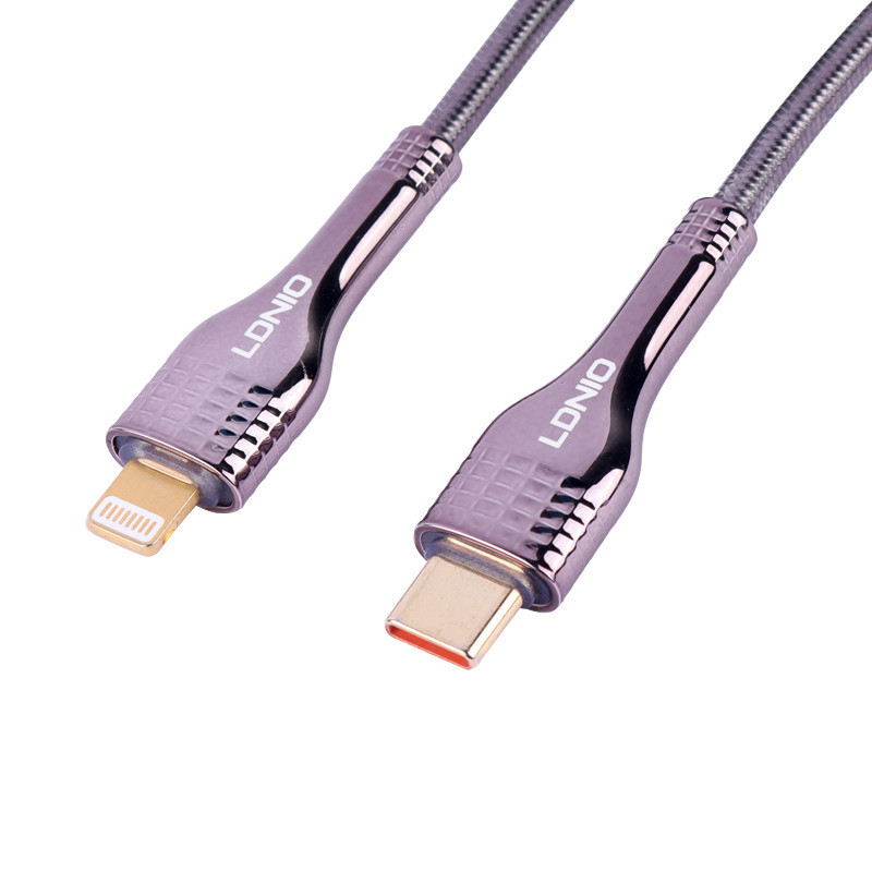 کابل تبدیل فست شارژ Ldnio LC651i Type-C to lightning 30W PD 1m