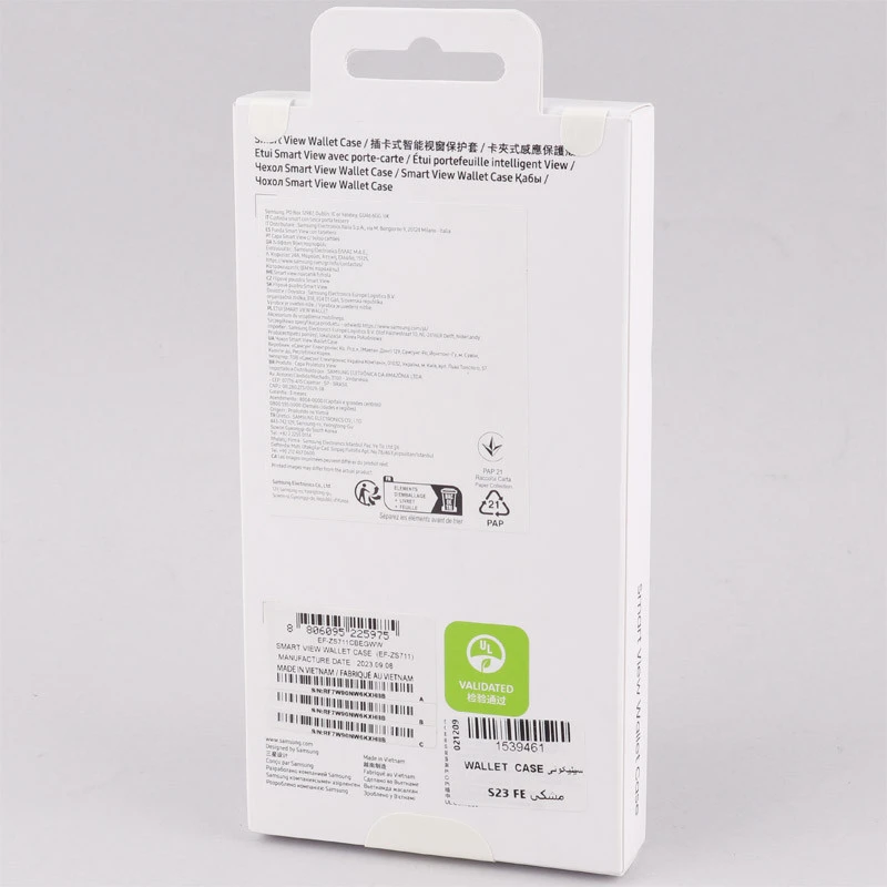 قاب سیلیکونی اورجینال Wallet Case رنگی Samsung Galaxy S23 FE 5G