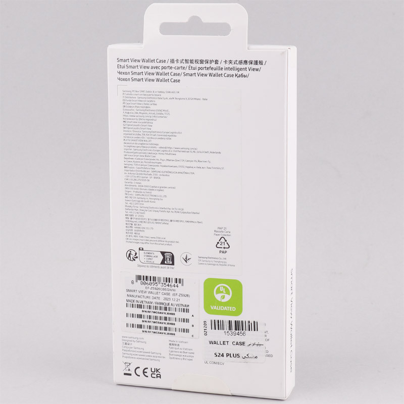 قاب سیلیکونی اورجینال Wallet Case رنگی Samsung Galaxy S24 Plus