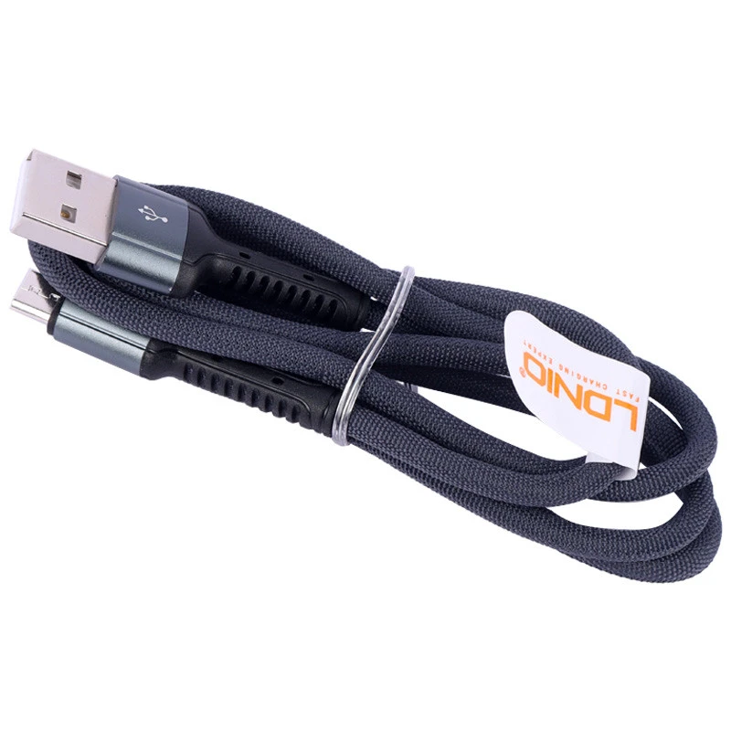 کابل میکرو یو اس بی فست شارژ Ldnio LS63 2.4A 1m