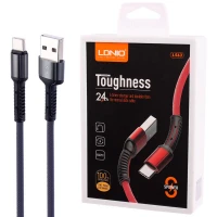 کابل تایپ سی فست شارژ Ldnio LS63 2.4A 1m
