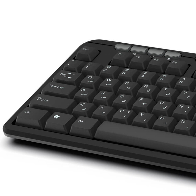 کیبورد بی سیم سیبراتون SKB566W