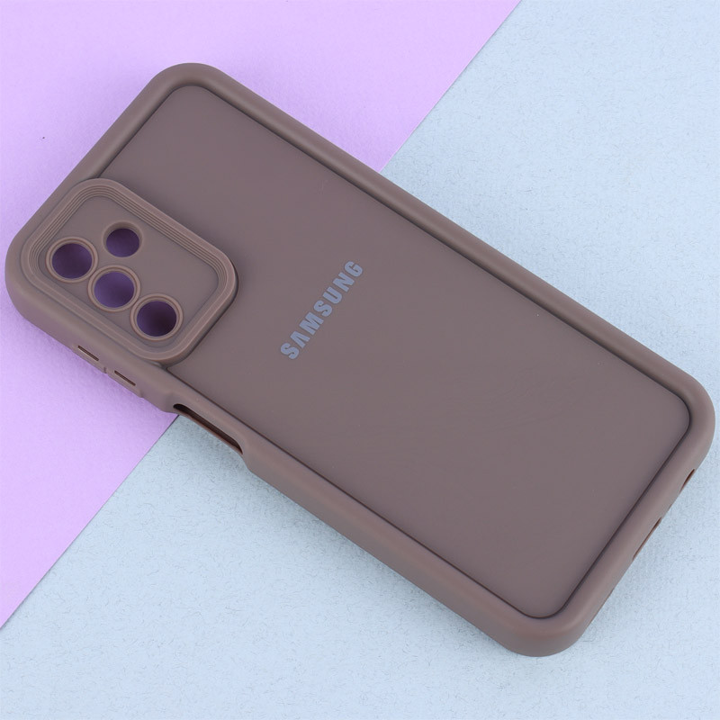 قاب سولید ساده رنگی محافظ لنزدار Samsung Galaxy A13 5G / A04s