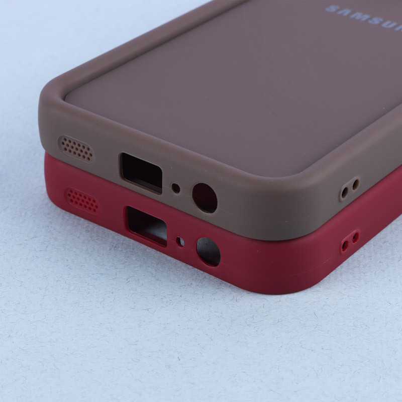 قاب سولید ساده رنگی محافظ لنزدار Samsung Galaxy A13 5G / A04s