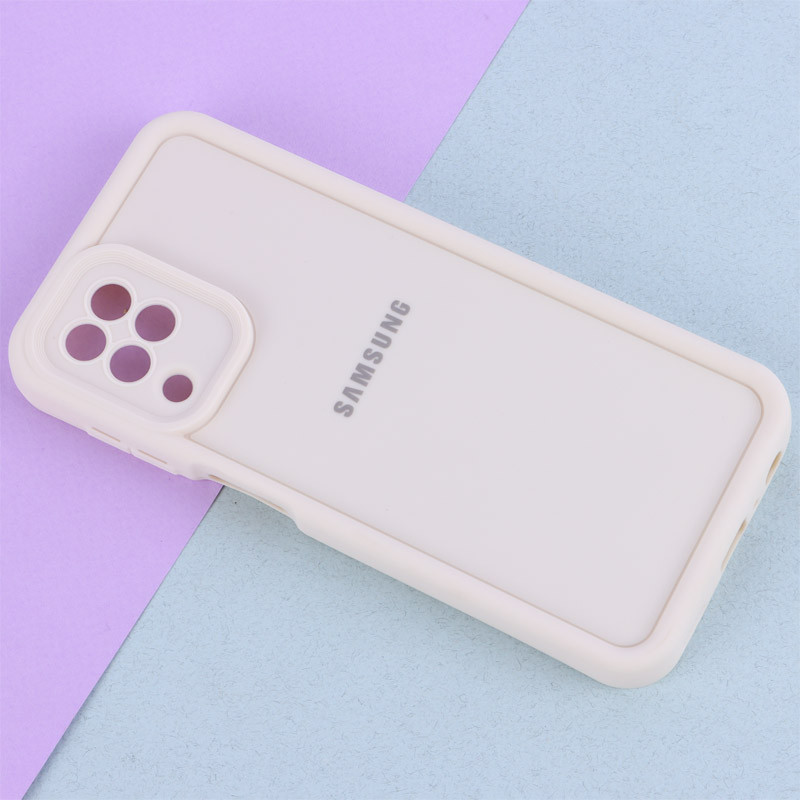 قاب سولید سامسونگ Galaxy A22 4G / M22 / M32 4G محافظ لنزدار