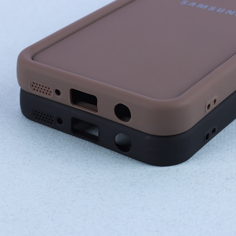 قاب سولید ساده رنگی محافظ لنزدار Samsung Galaxy A51 4G