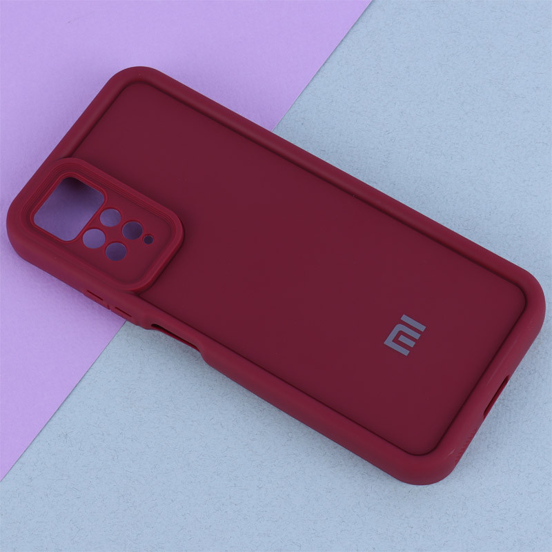 قاب سولید ساده رنگی محافظ لنزدار Xiaomi Redmi Note 12 Pro 4G سری M