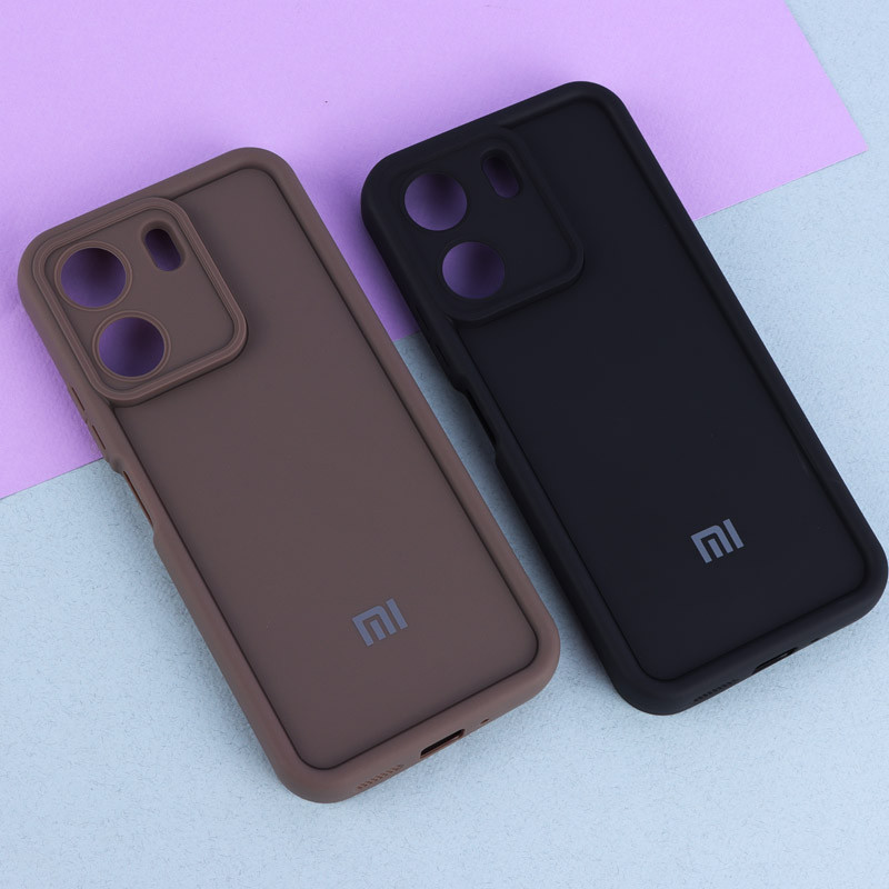 قاب سولید شیائومی Redmi 13C / Poco C65 محافظ لنزدار